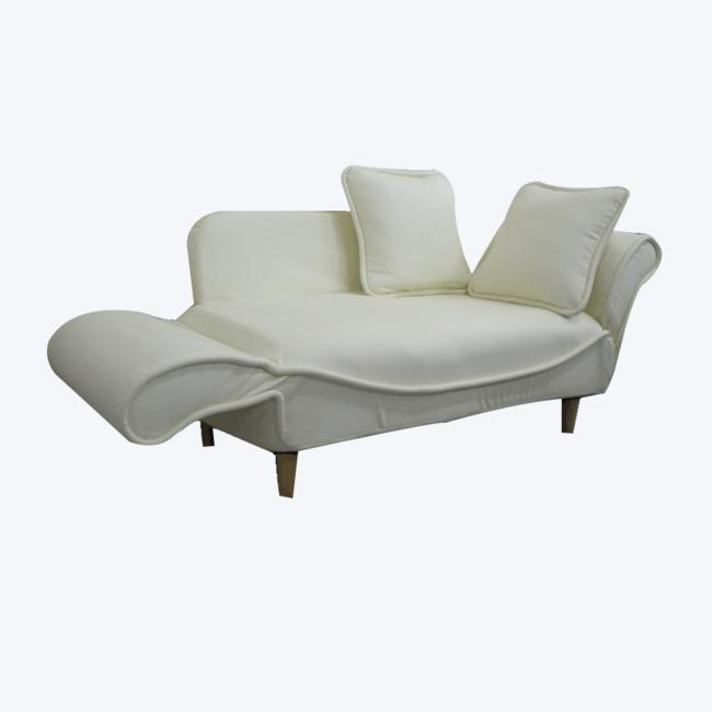 Простой классический многоместный стул для гостиной в чистом цвете, регулируемый ленивый диван-кровать SF028